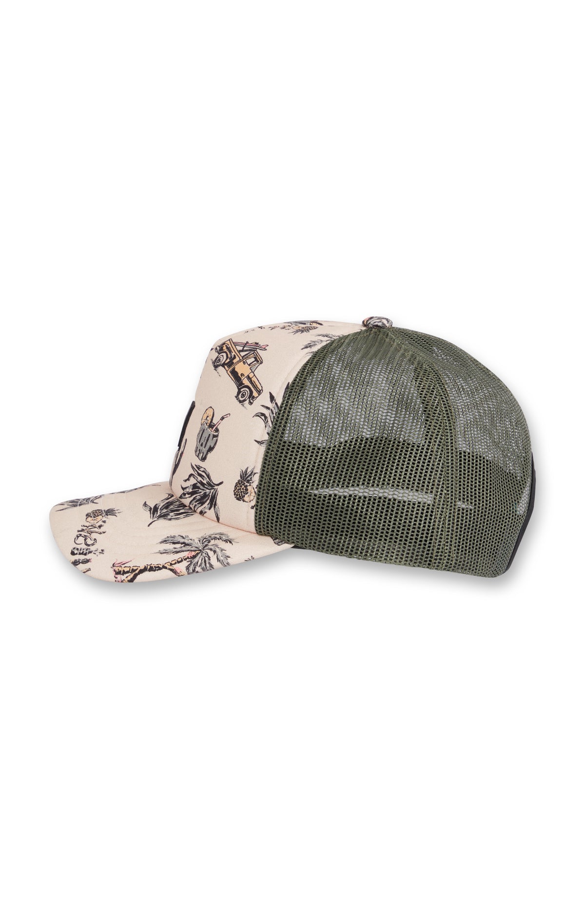 Casquette Flood Trucker | Beige Venice Beach