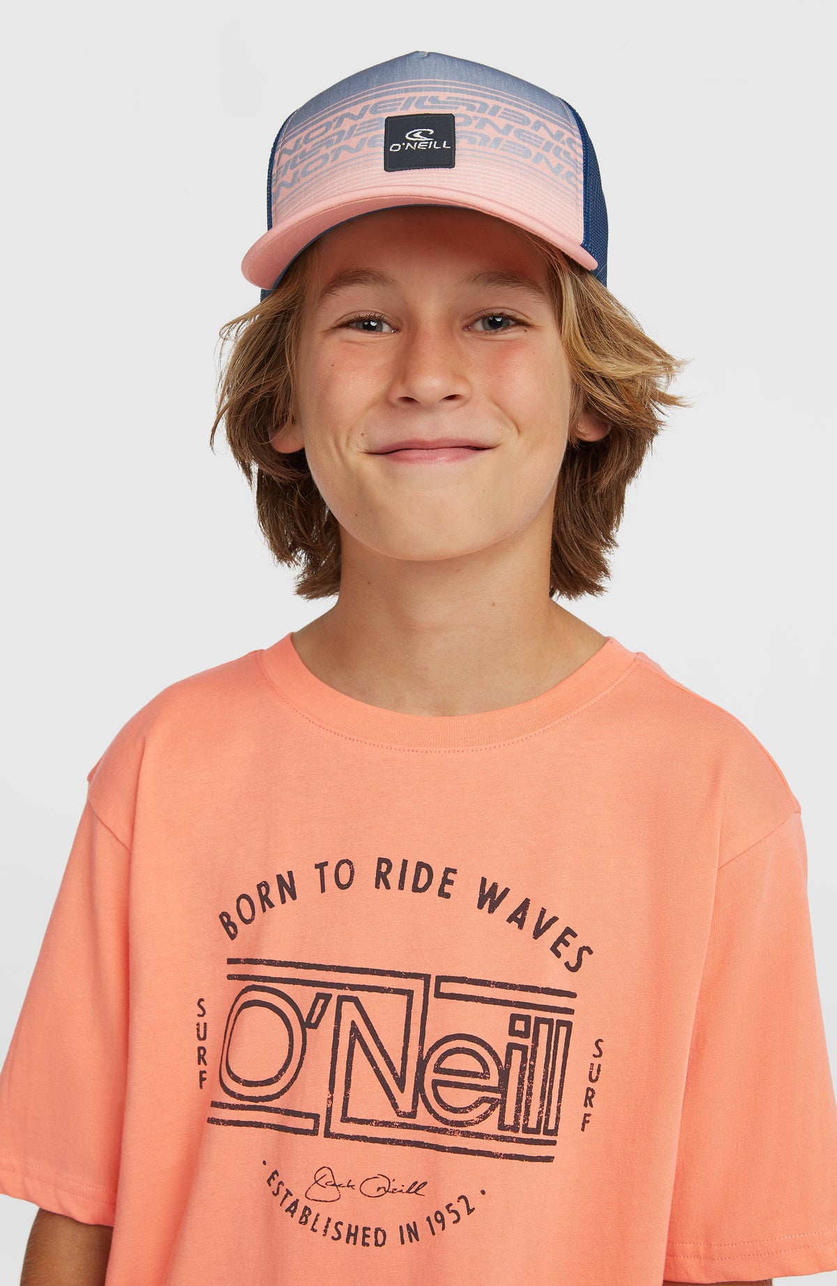 Casquette O'Neill Summer Camp Trucker | Boys Pink Heritage O'Neill