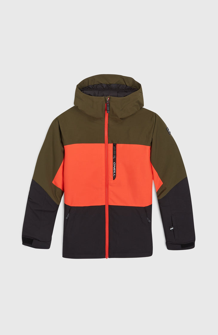 Veste de ski Carbonite | Forest Night Colour Block