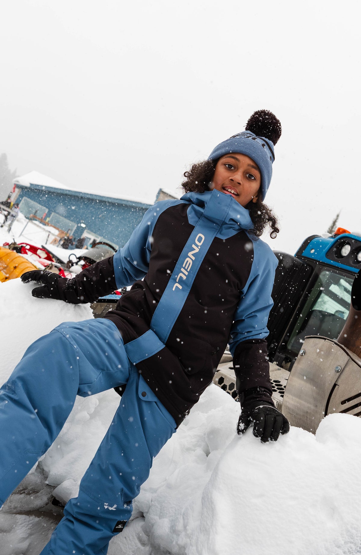 Veste de ski et snowboard FWC'Play | Mozart Blue Colour Block