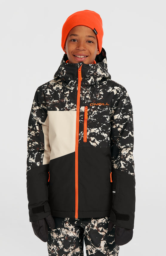 Veste de ski FWC'Cruz Triple | Black/Beige Quarry