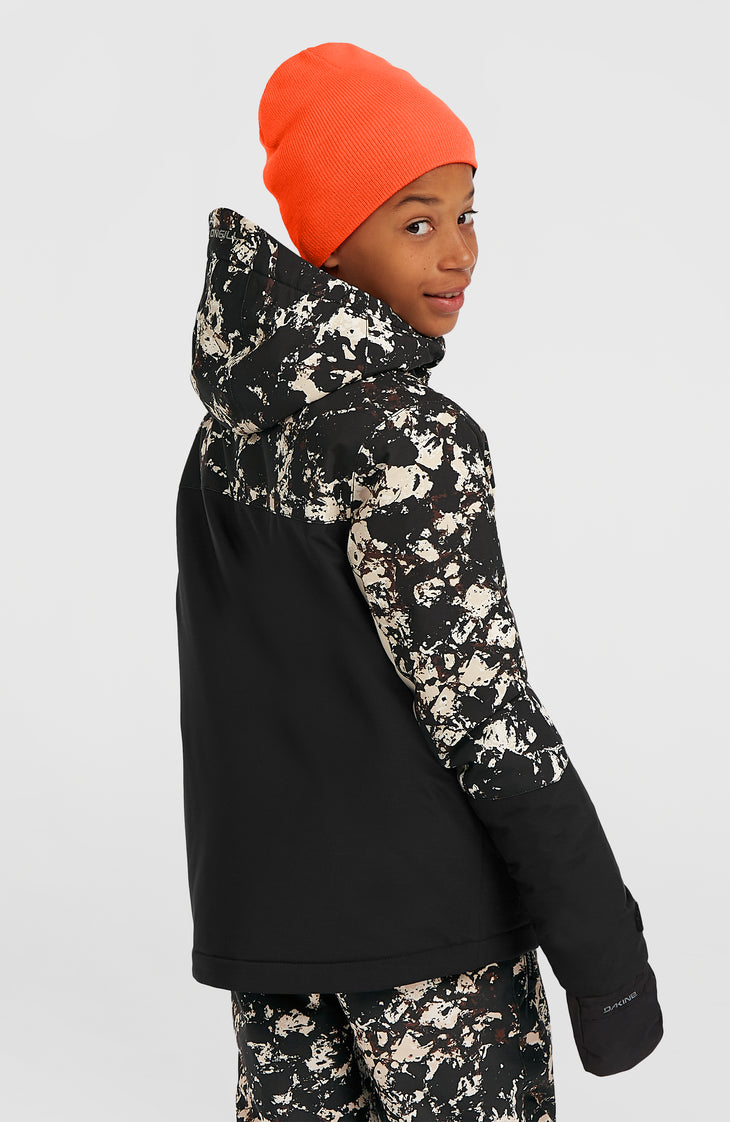 Veste de ski FWC'Cruz Triple | Black/Beige Quarry