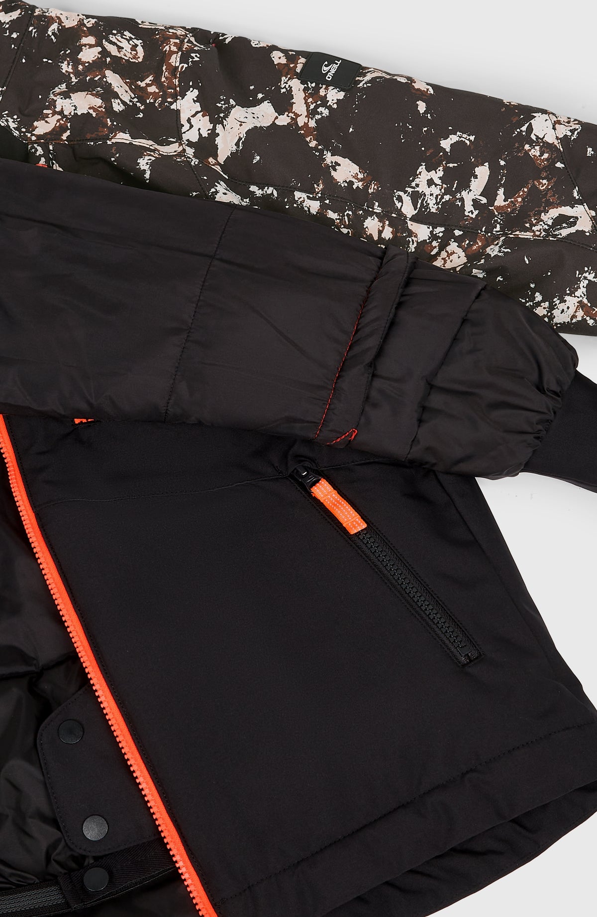 Veste de ski FWC'Cruz Block | Black/Beige Quarry