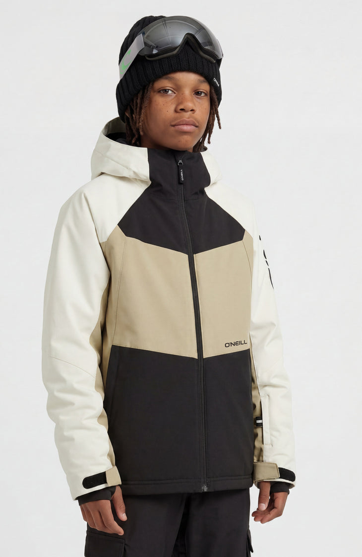 Veste de ski FWC'Cruz Mean Machine | Linen White Colour Block
