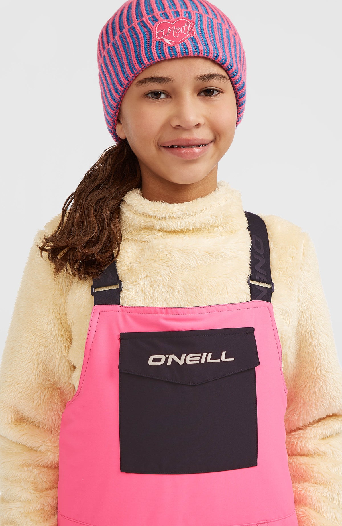 Salopette de ski FWC'Cruz | Skater Pink Colour Block