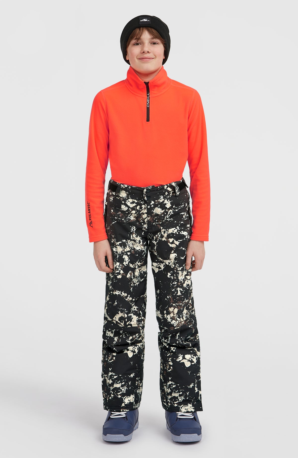 Pantalon de ski FWC'Cruz | Black/Beige Quarry