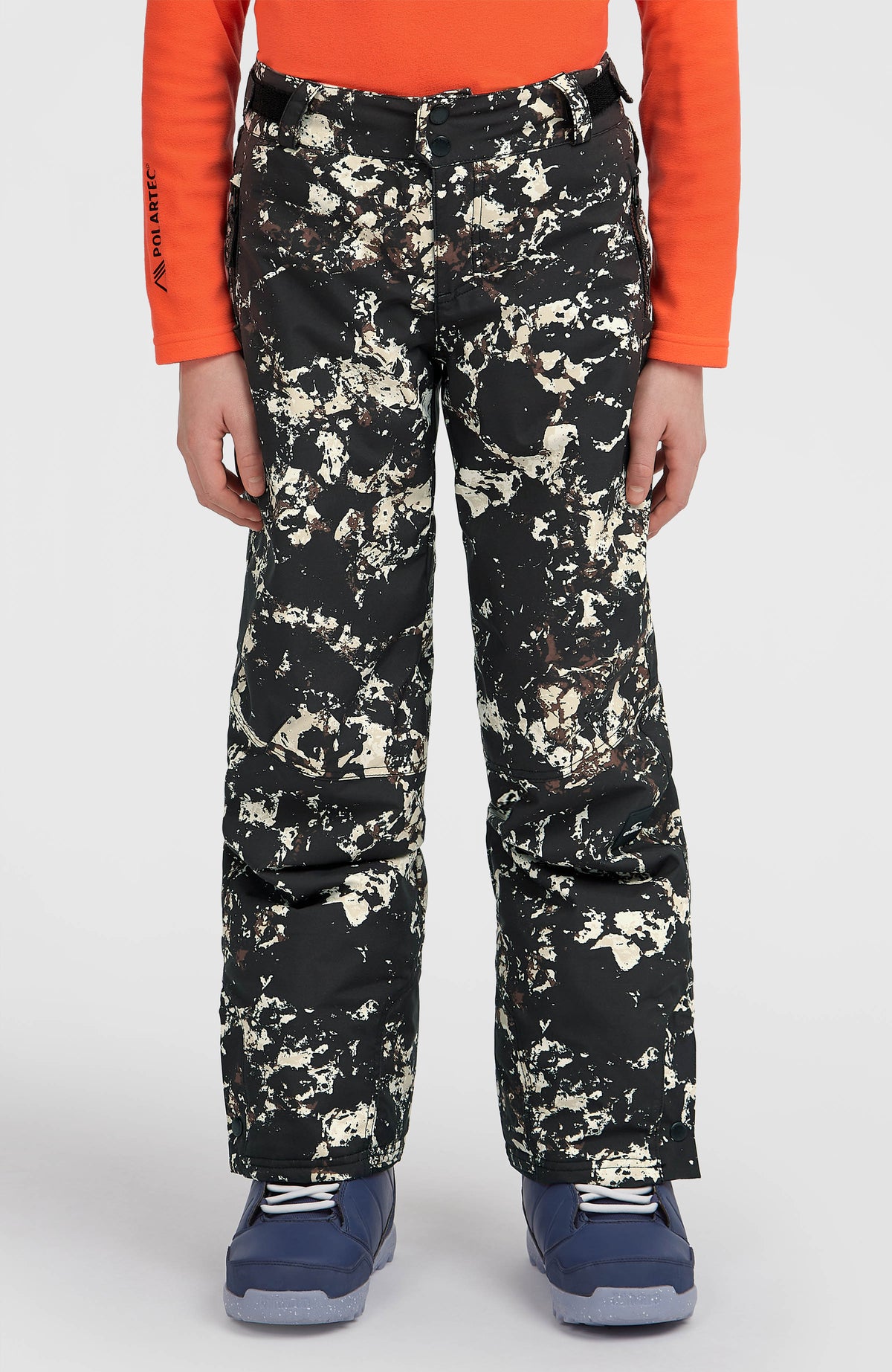 Pantalon de ski FWC'Cruz | Black/Beige Quarry