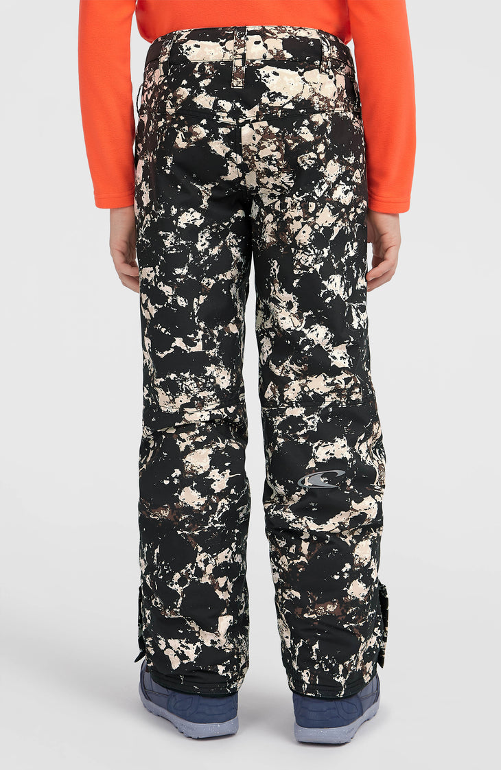 Pantalon de ski FWC'Cruz | Black/Beige Quarry