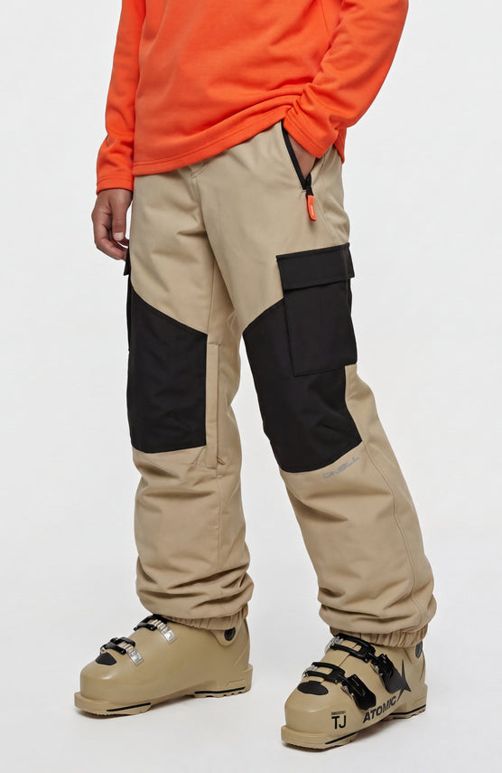 Pantalon de ski FWC'Cruz Cargo | Olive Blush Colour Block
