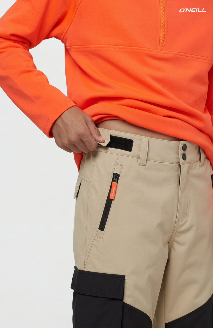 Pantalon de ski FWC'Cruz Cargo | Olive Blush Colour Block