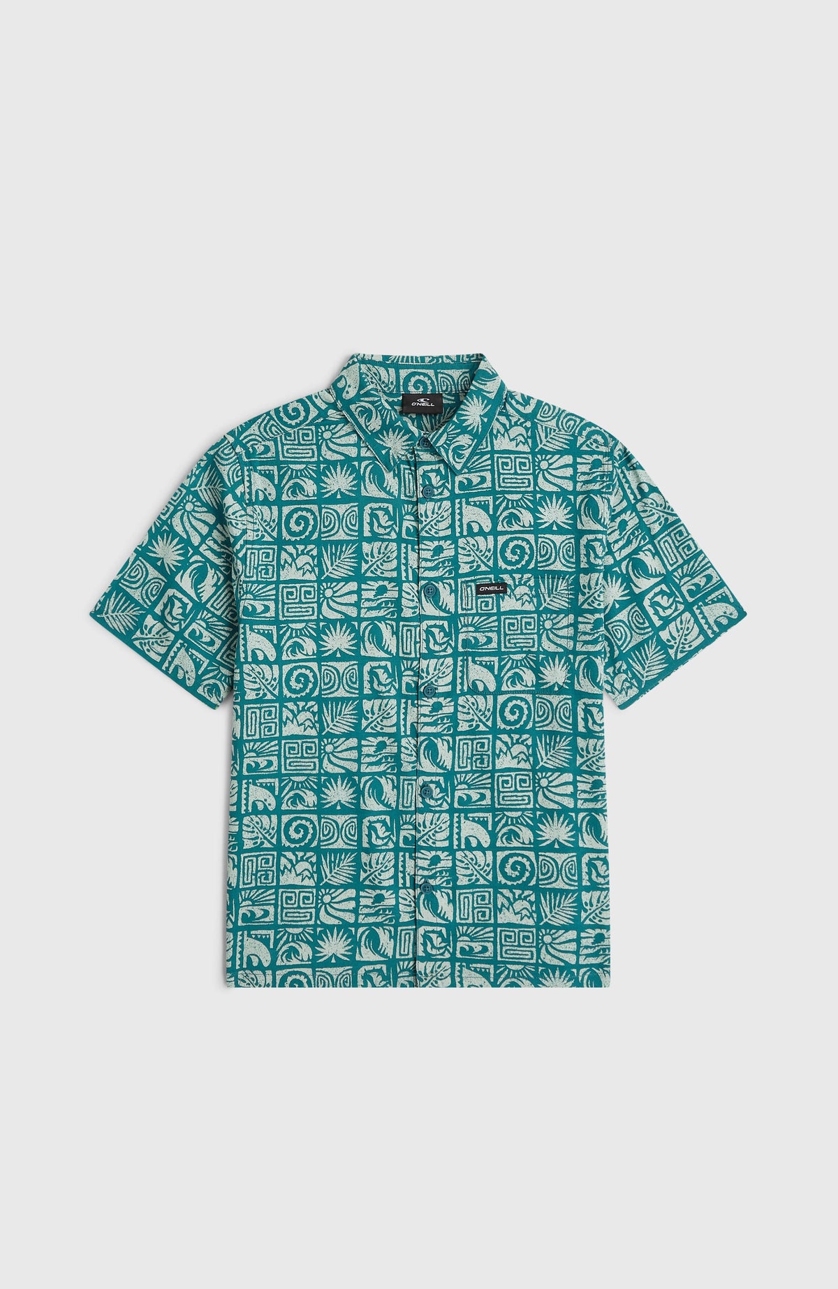 Chemise Print | Blue Bricks