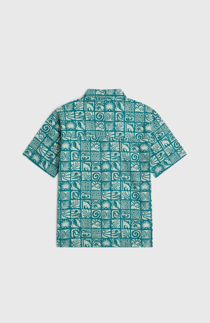 Chemise Print | Blue Bricks
