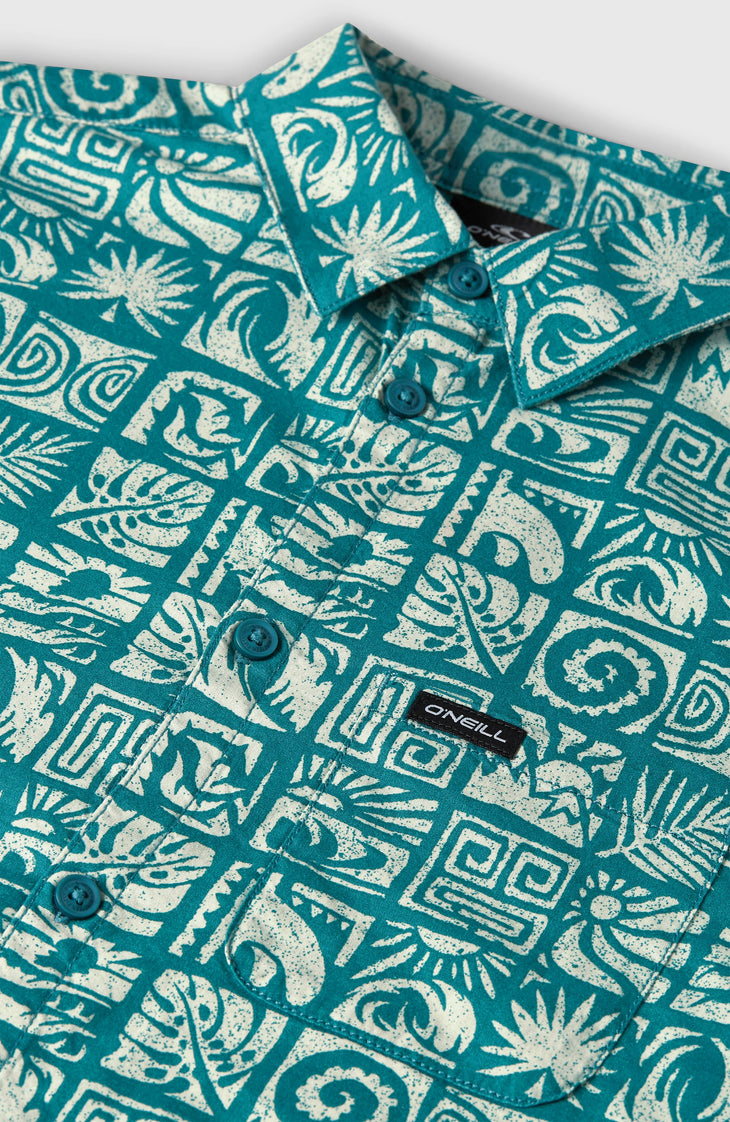 Chemise Print | Blue Bricks