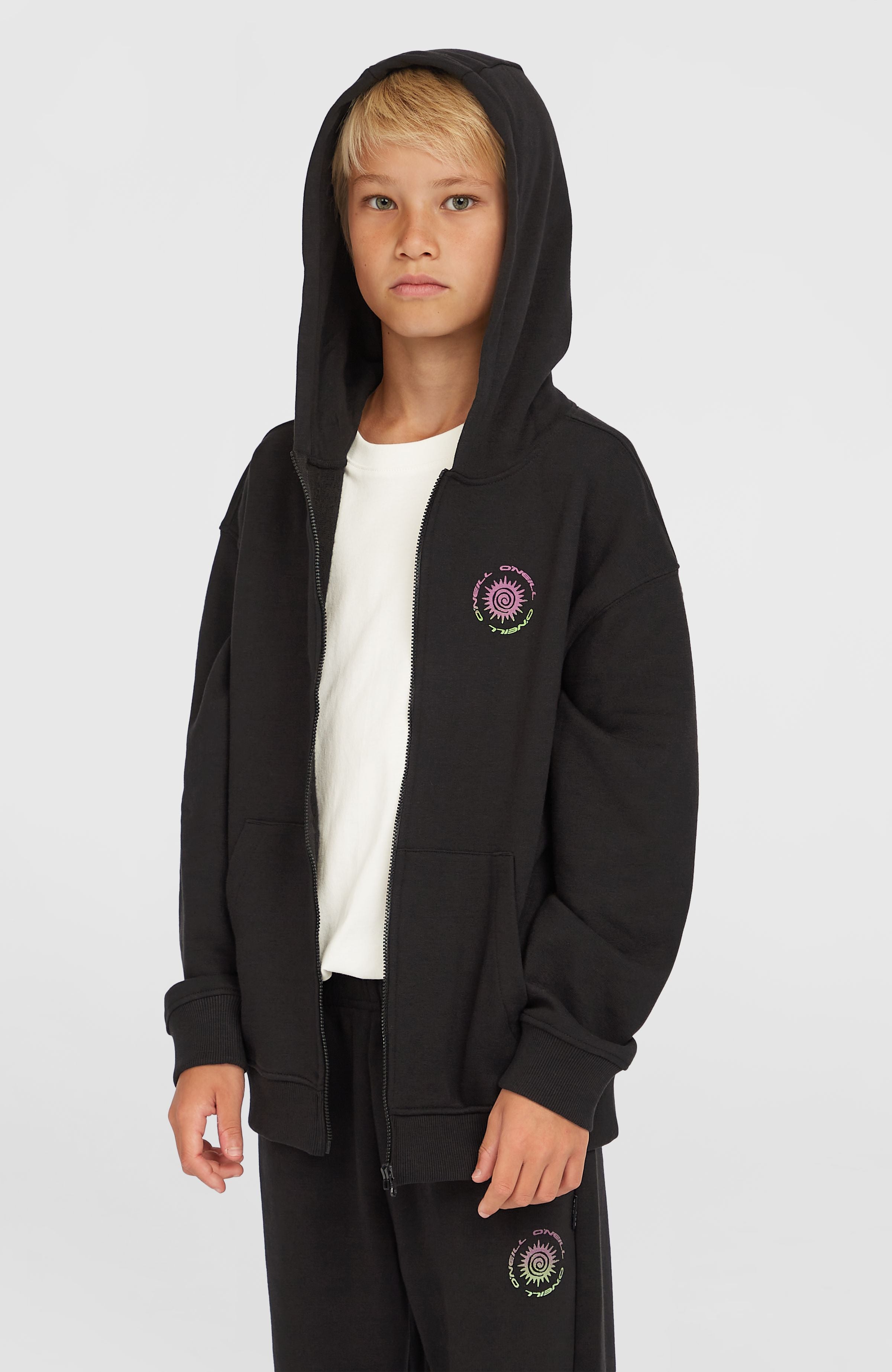 Build your brand Sweat Zippé Intégral Merch Noir | Dressinn