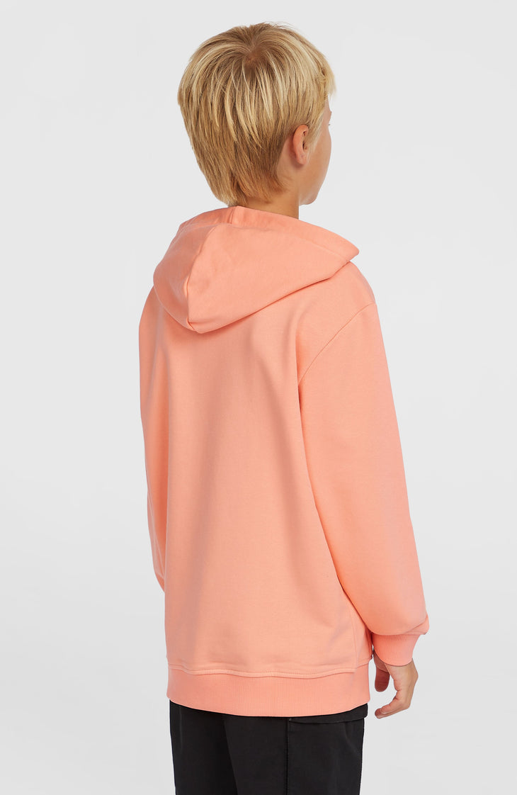 Sweat à capuche Logo | Coral Pop