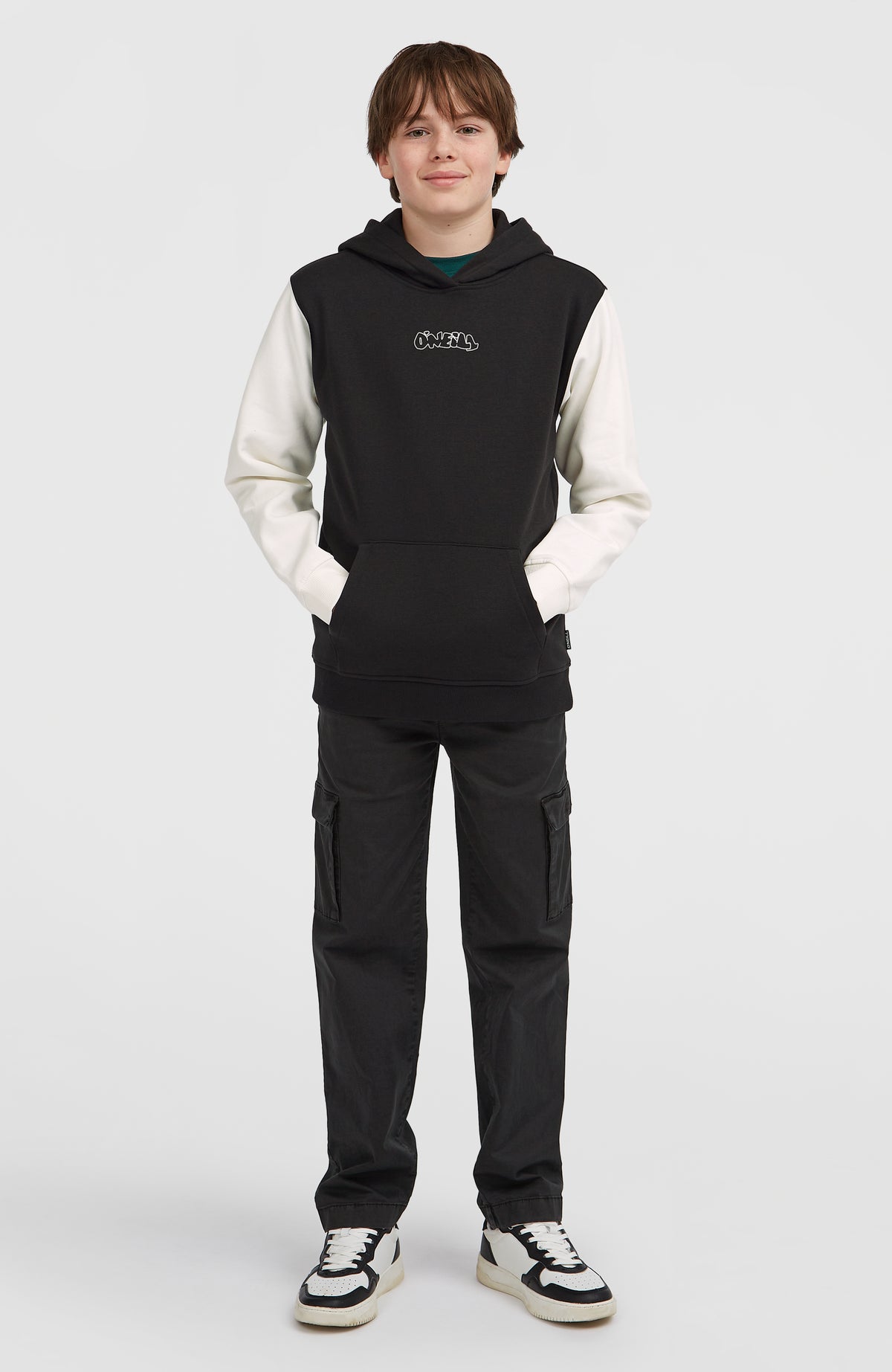 Sweat à capuche FWC'Play | Black Out Colour Block