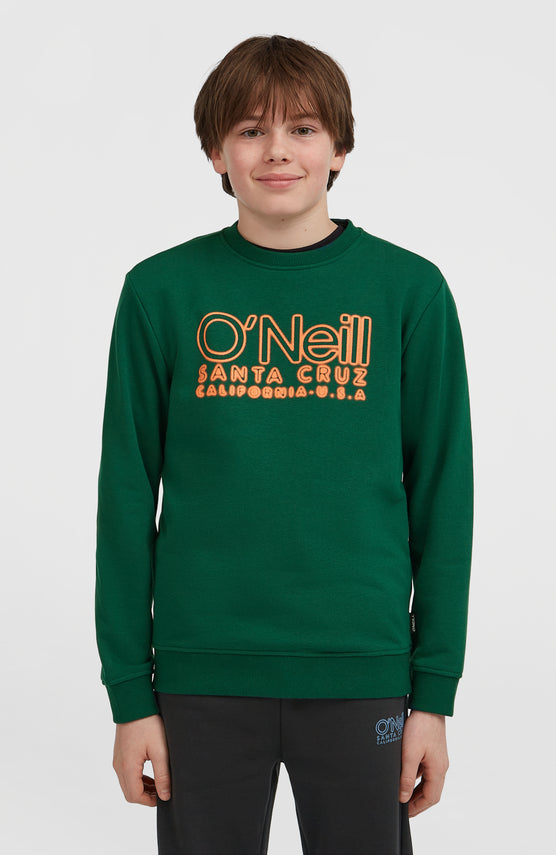 Sweatshirt à col rond Essentials | Emerald Envy