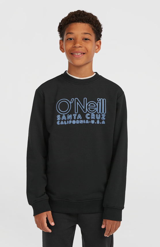 Sweatshirt à col rond Essentials | Black Out