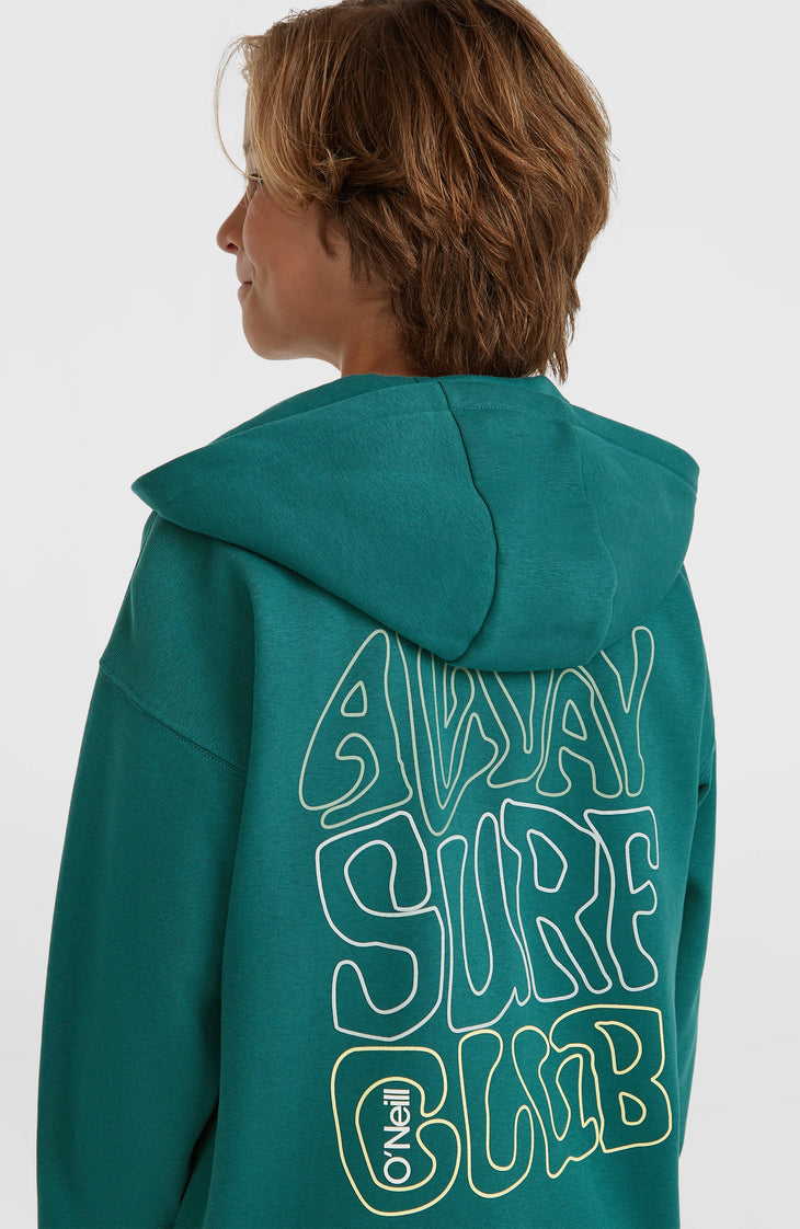 Sweat à capuche et zip intégral Graphic | Botanical Heat