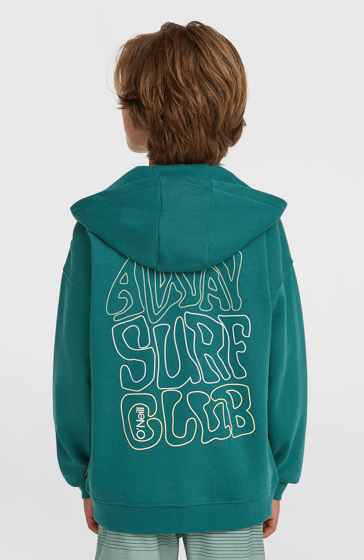 Sweat à capuche et zip intégral Graphic | Botanical Heat