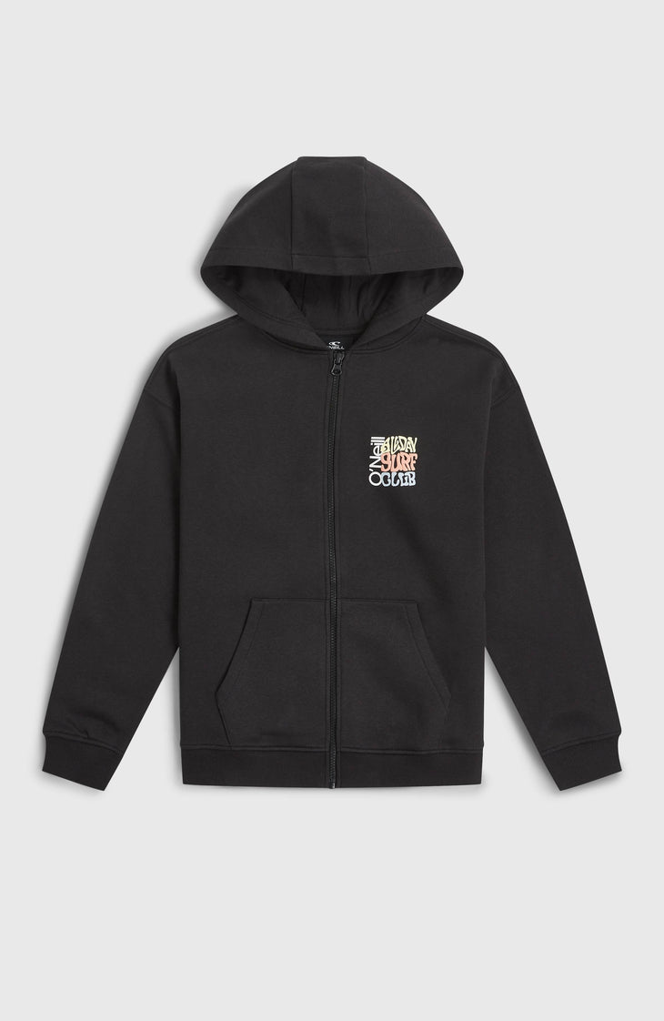 Sweat à capuche et zip intégral Graphic | Black Out