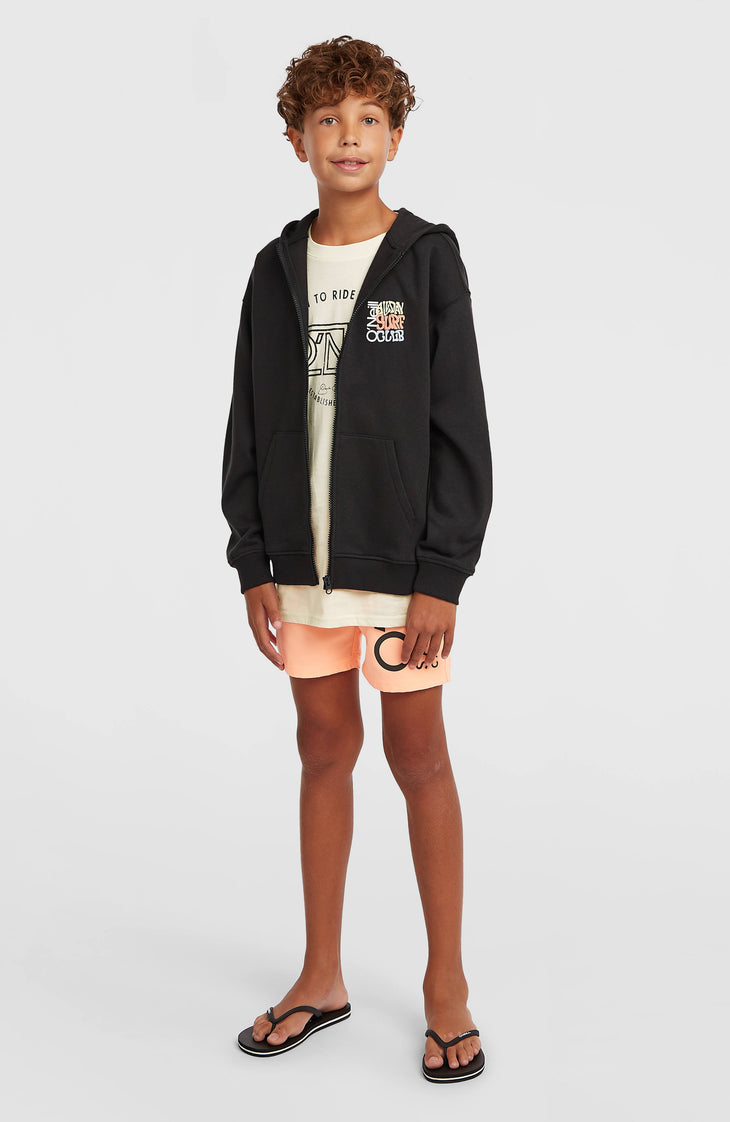Sweat à capuche et zip intégral Graphic | Black Out