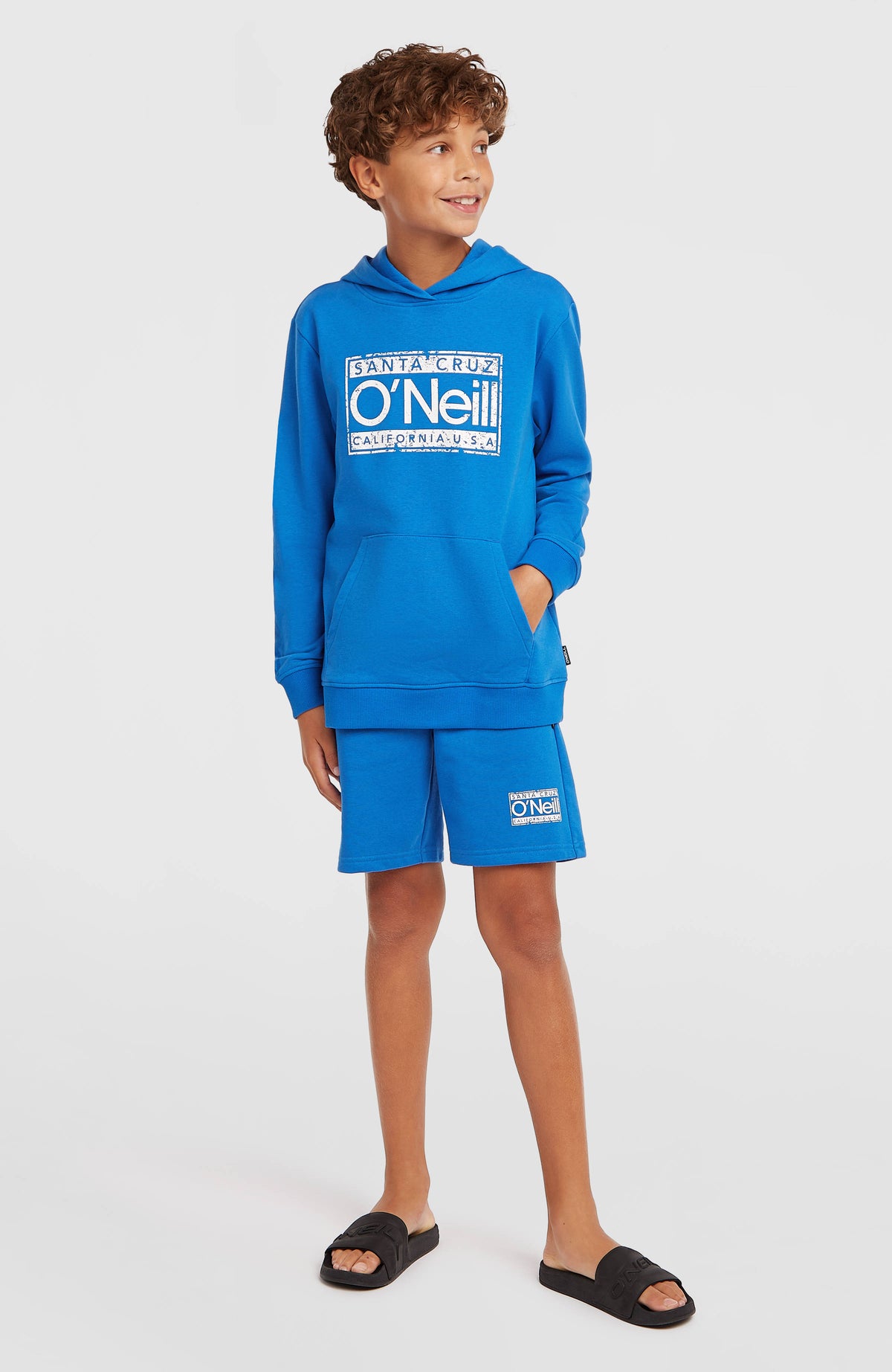 Sweat à capuche Cali | Mediterranean Blue