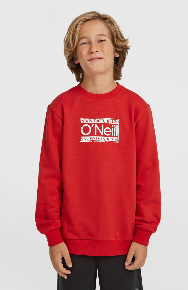 Sweatshirt Cali Crew | High Risk Red