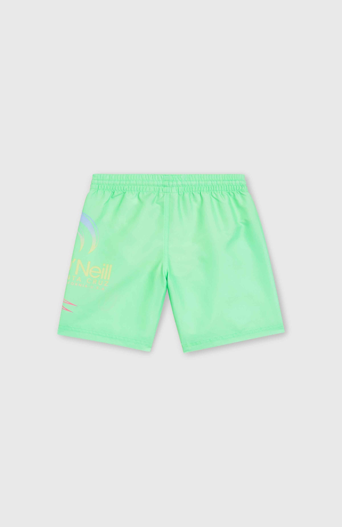 Short de bain Circle Surfer 14\ | Neon Green Circle Surfer Gradient Panel