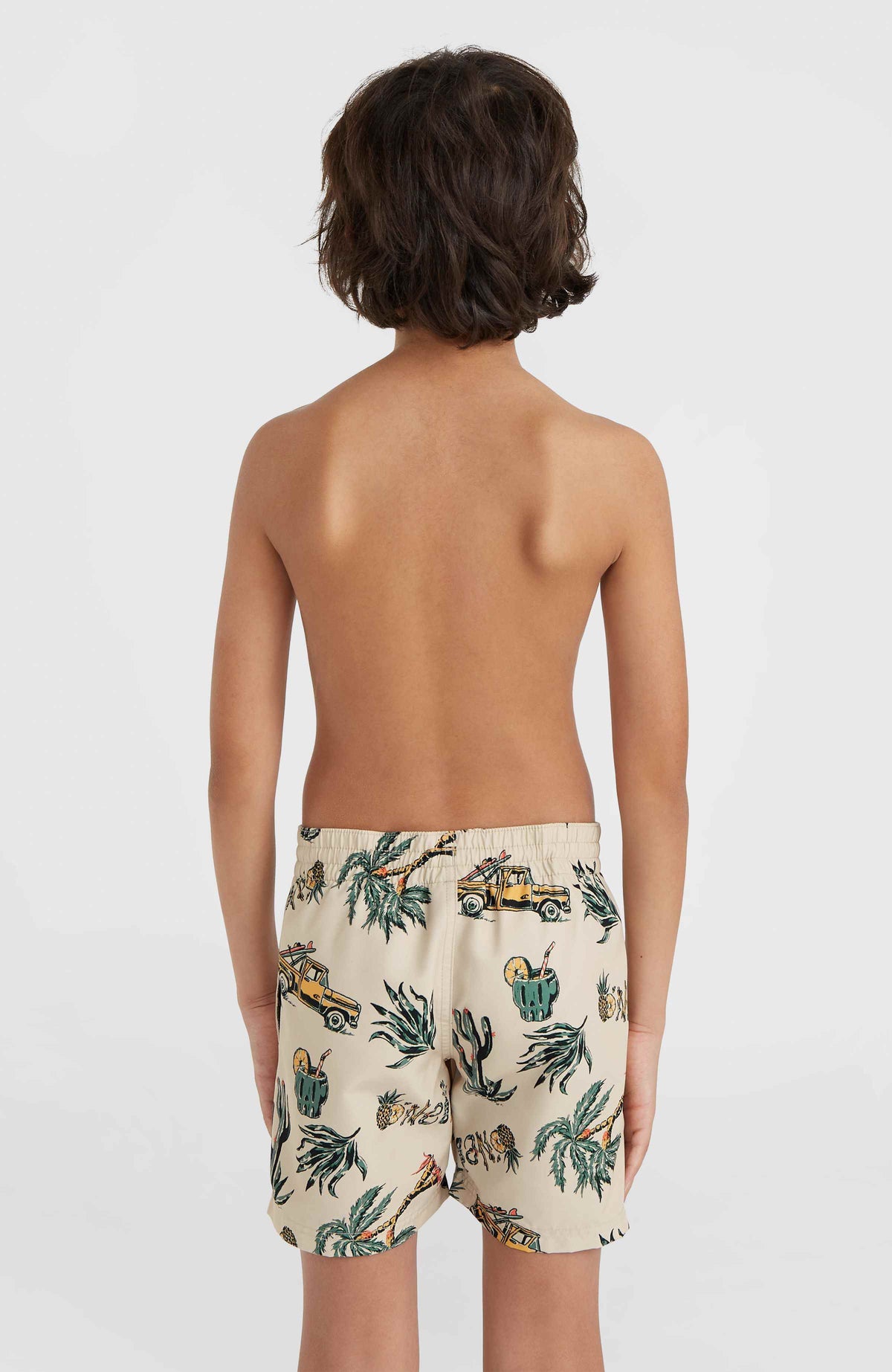 Short de bain Mix and Match Cali Print 13'' | Beige Venice Beach
