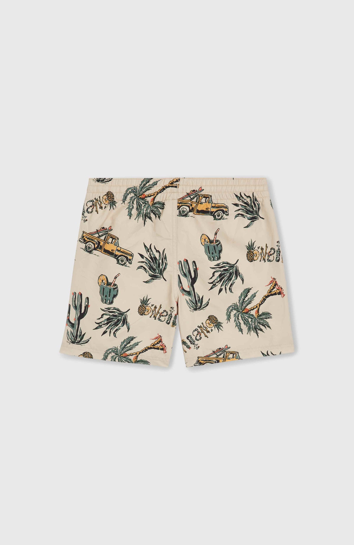 Short de bain Mix and Match Cali Print 13'' | Beige Venice Beach