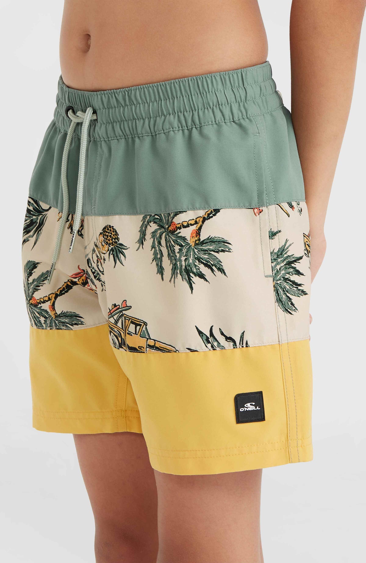 Short de bain Mix and Match Cali Block 13'' | Beige Venice Beach