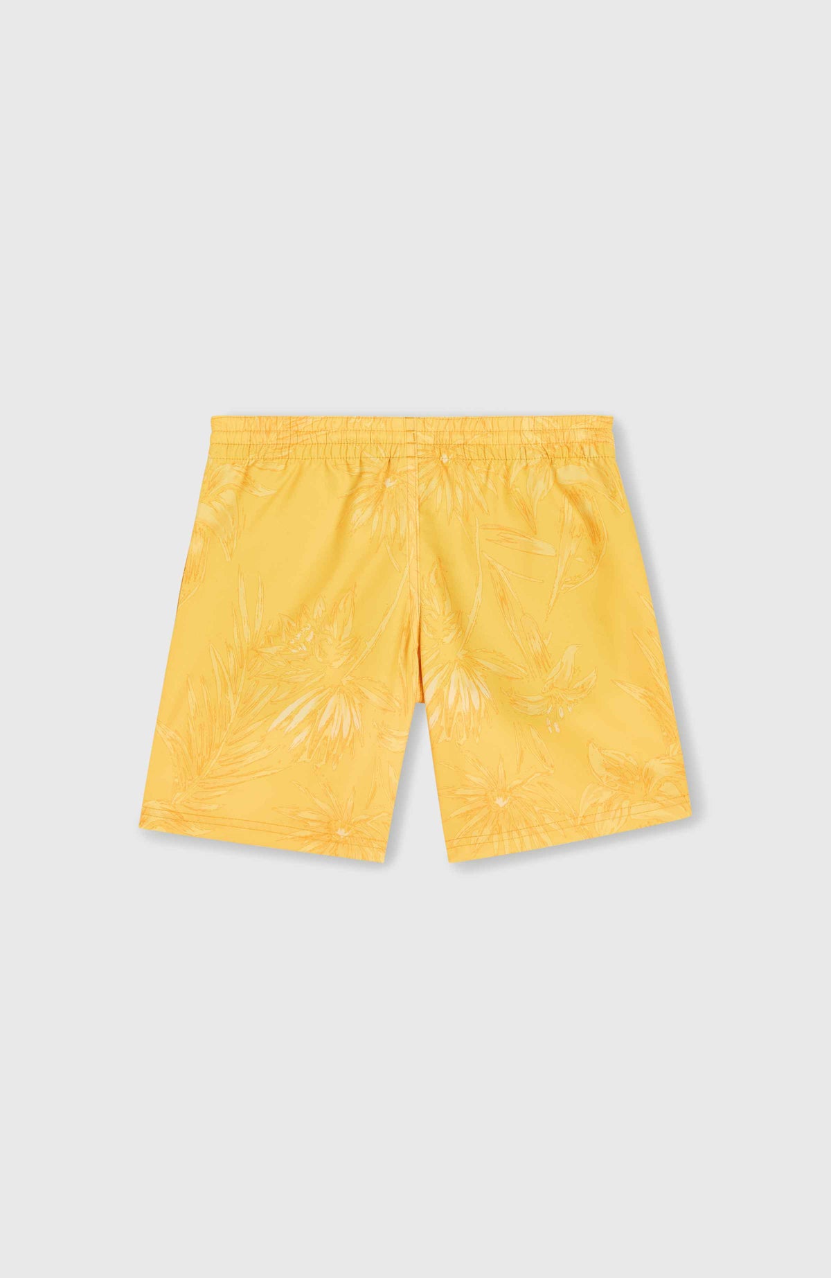 Short de bain Mix and Match Cali Floral 14'' | Yellow Tonal Tropicana