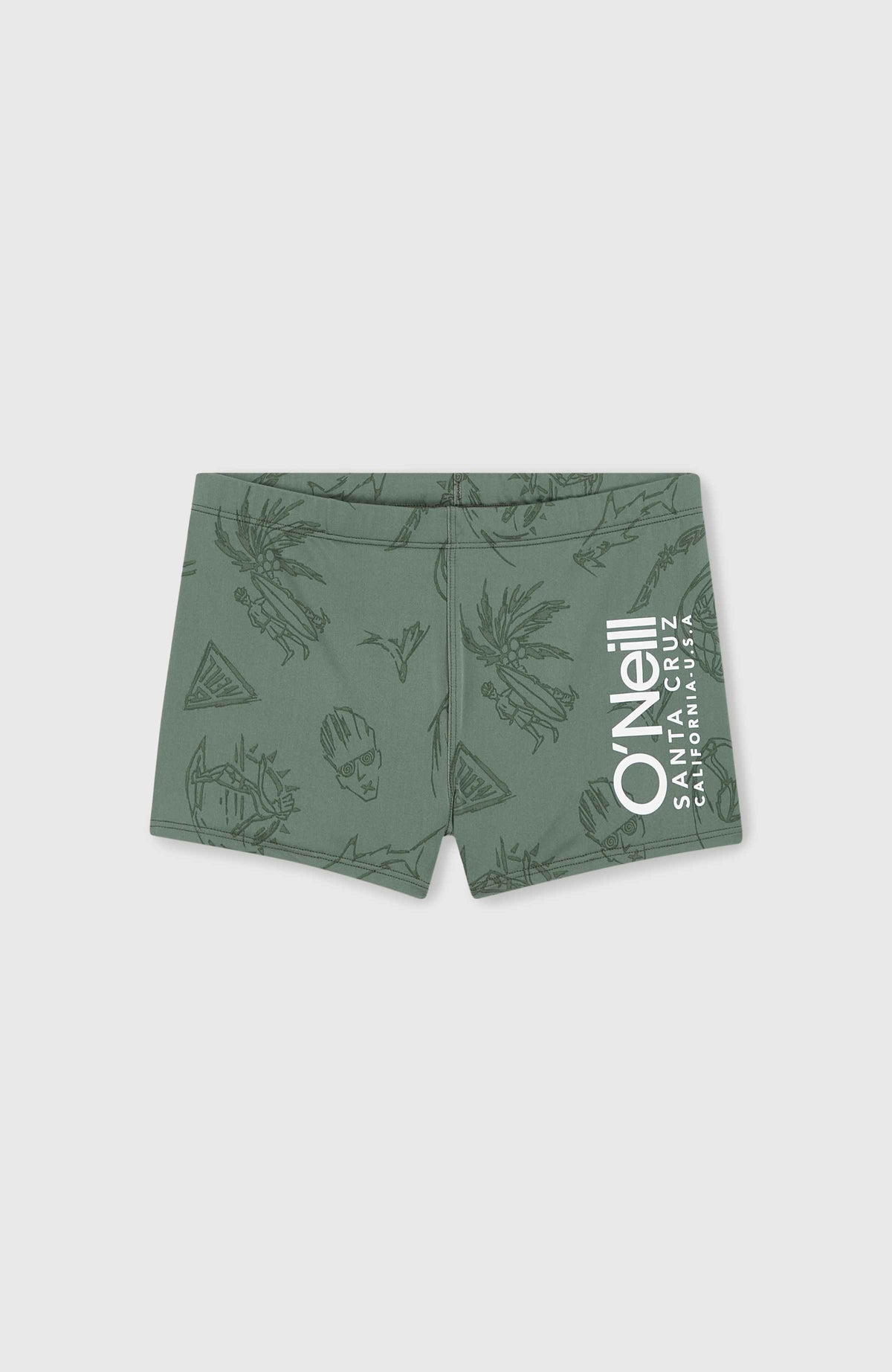 Maillot de boxer Mix and Match Crazy 8 | Green Vintage Surfer