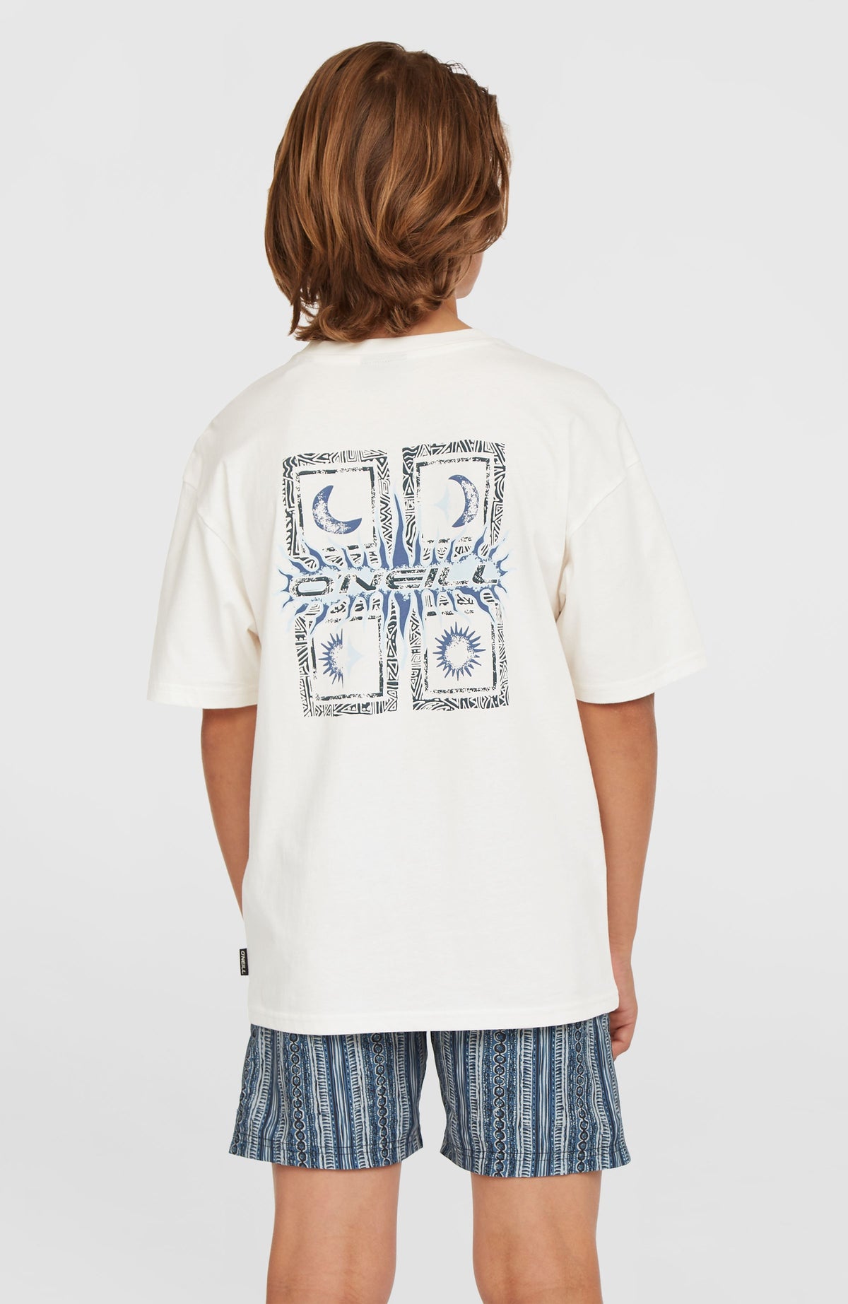 Short de bain Cali 14'' | Blue Pressed Lines