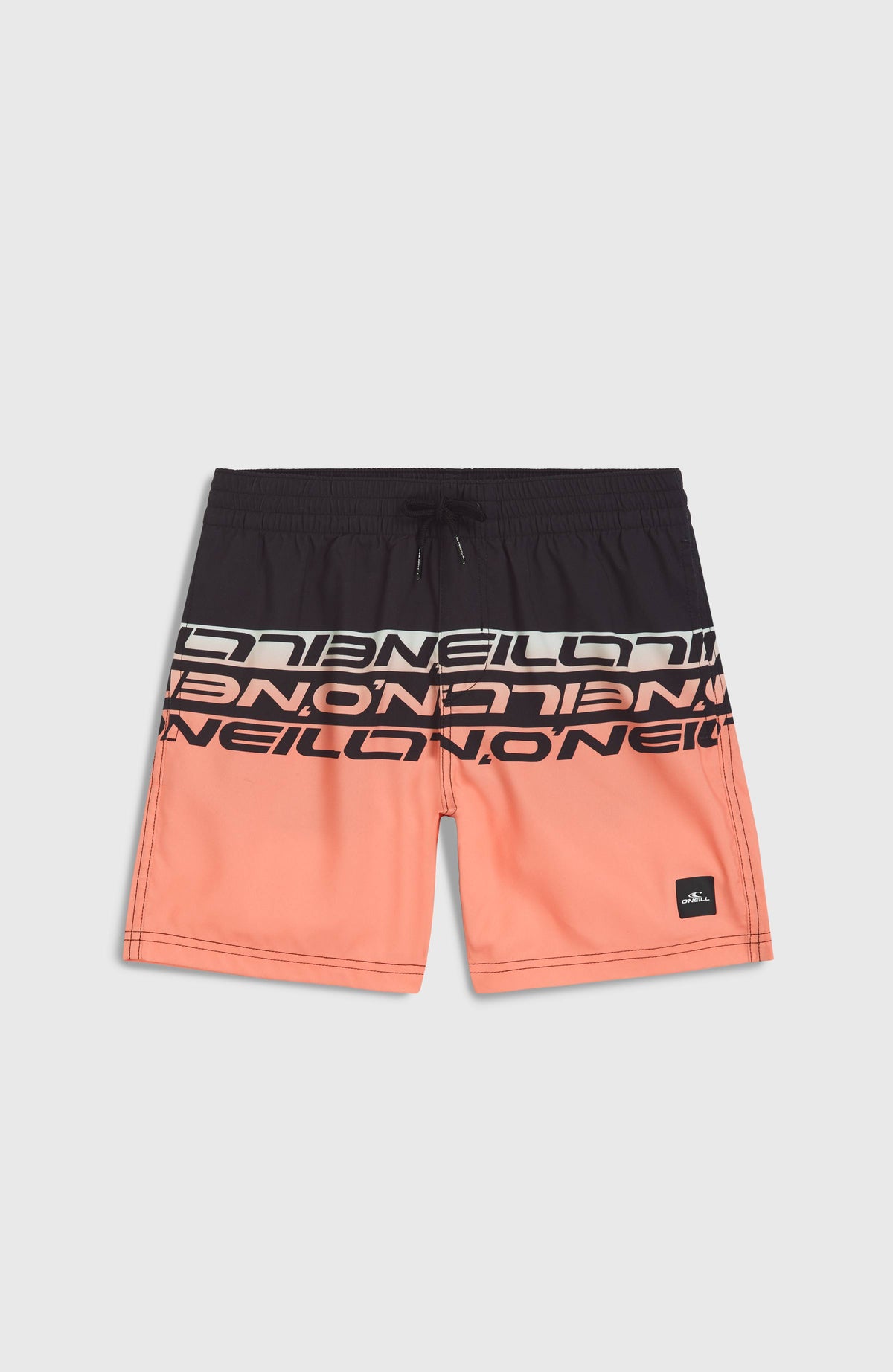 Short de bain Cali Stripe 14 | Coral Upside Down