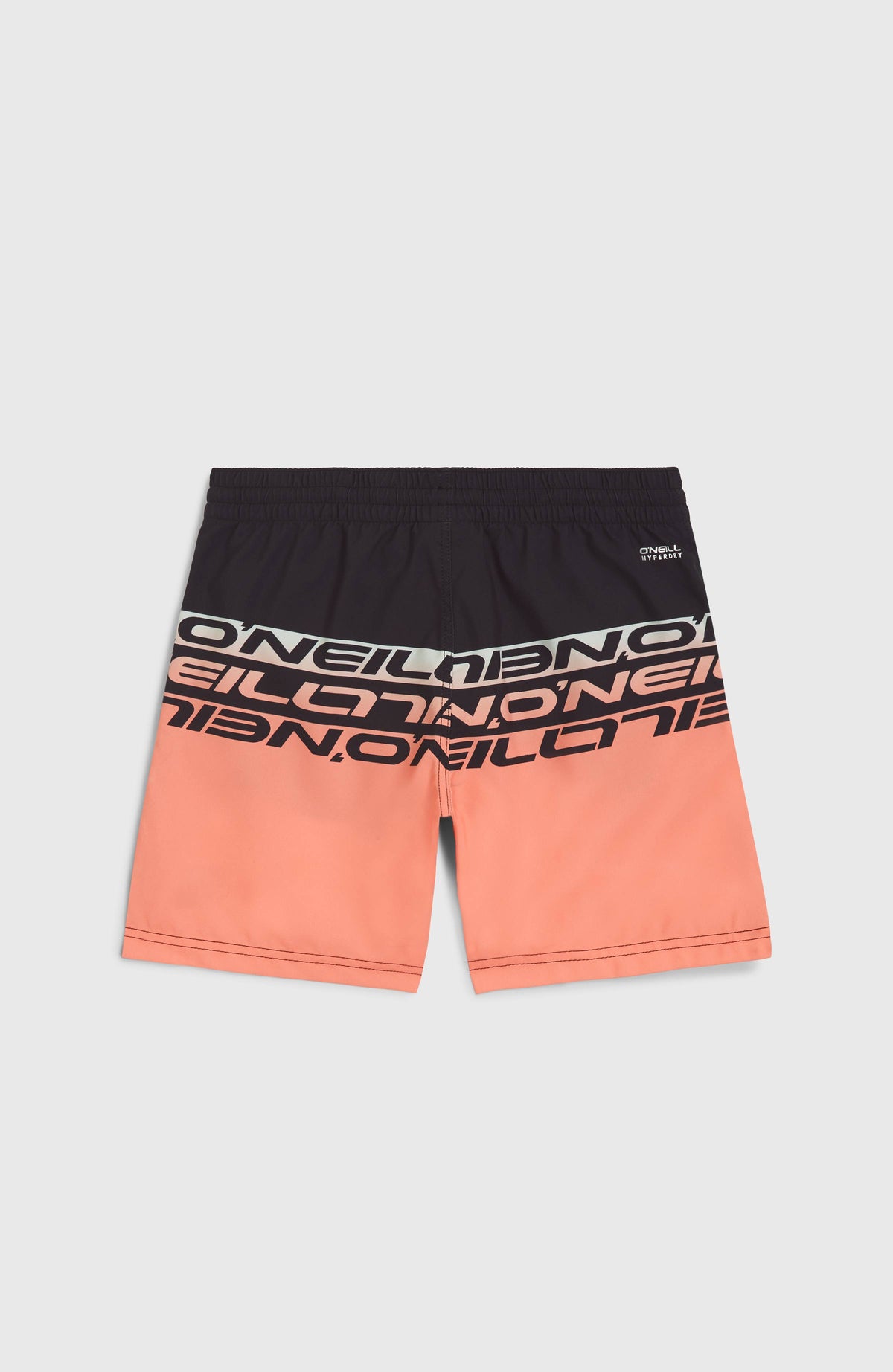 Short de bain Cali Stripe 14 | Coral Upside Down