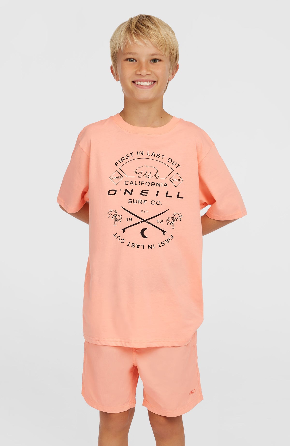 Short de bain Vert 14'' | Coral Pop