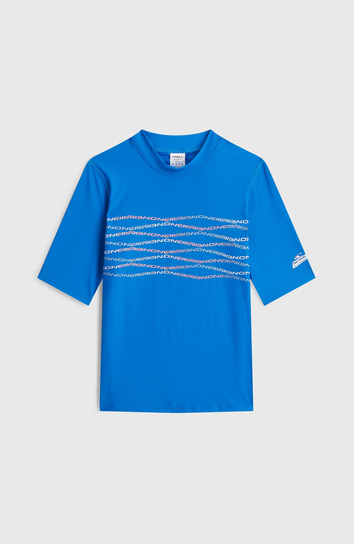 O'Neill Graphic Lycra à manches courtes | Mediterranean Blue