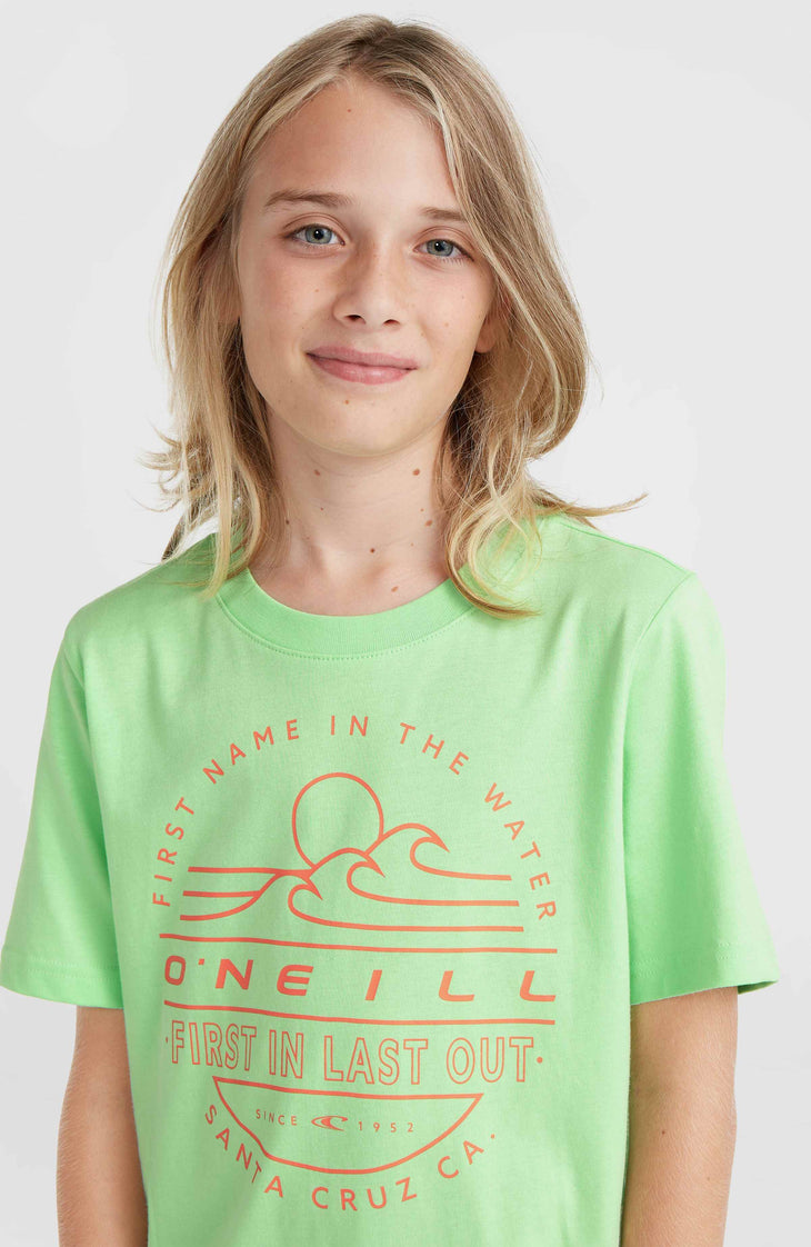 T-shirt Jack O'Neill Muir | Neon Green