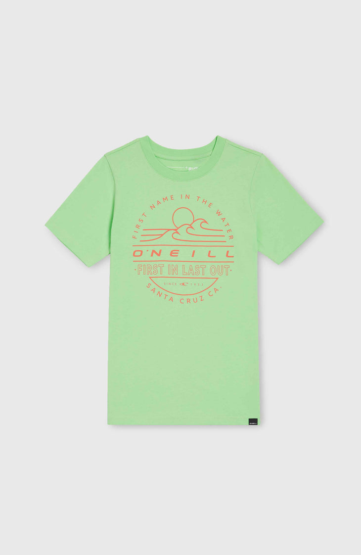 T-shirt Jack O'Neill Muir | Neon Green