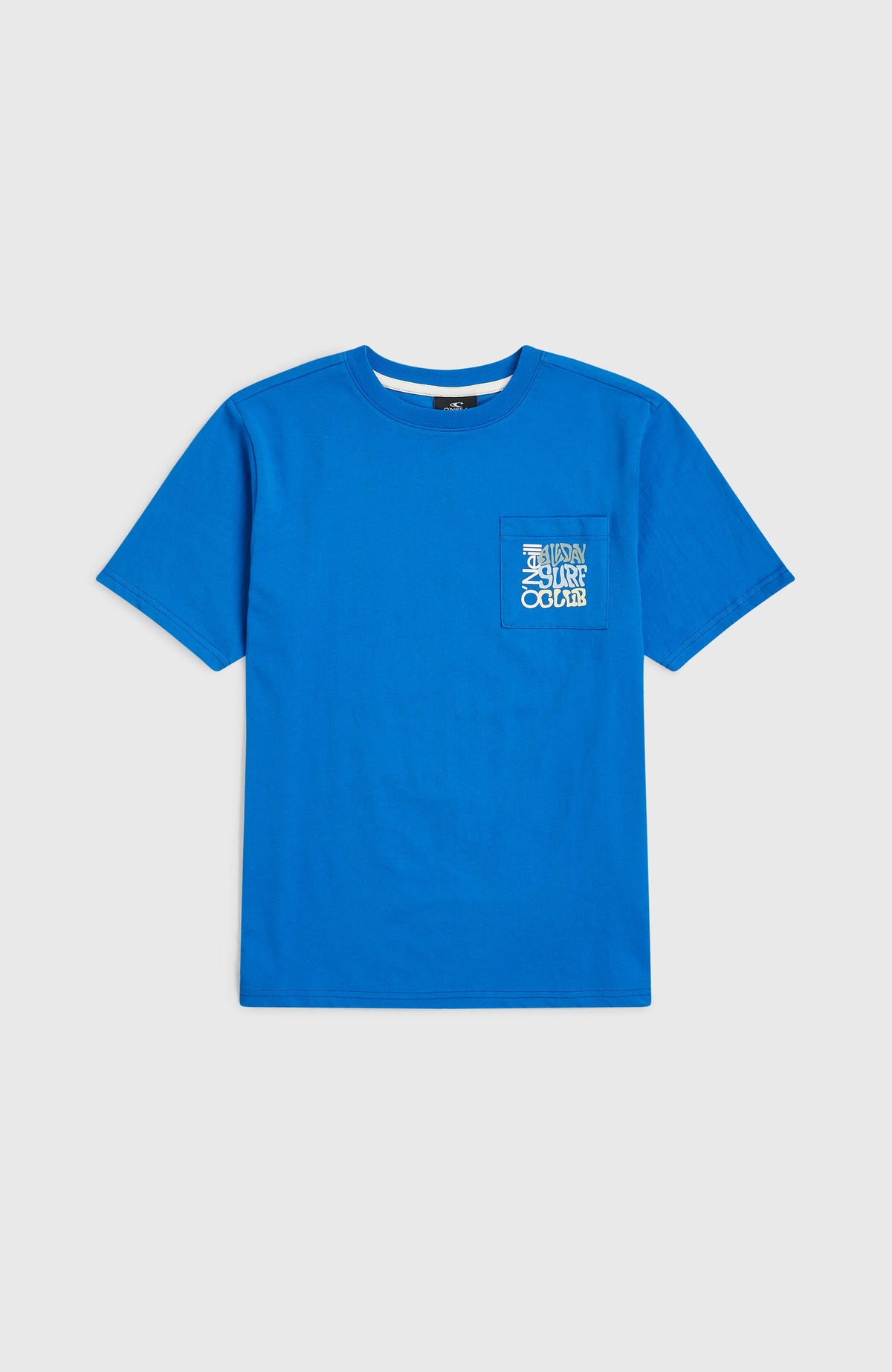 T-shirt Chest Pocket | Mediterranean Blue