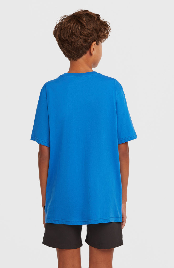 T-shirt Chest Pocket | Mediterranean Blue