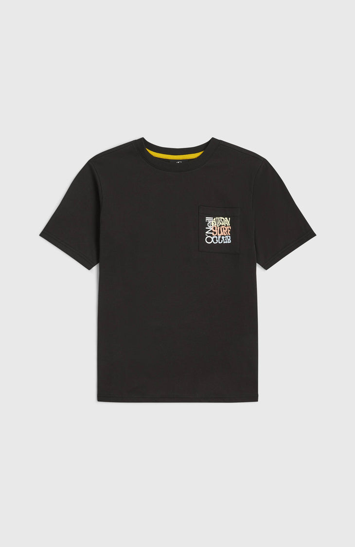T-shirt Chest Pocket | Black Out