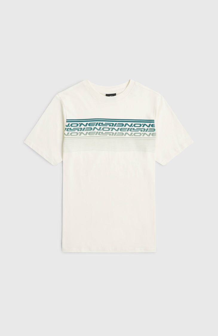 T-shirt O'Neill Logo Stripe | Snow White