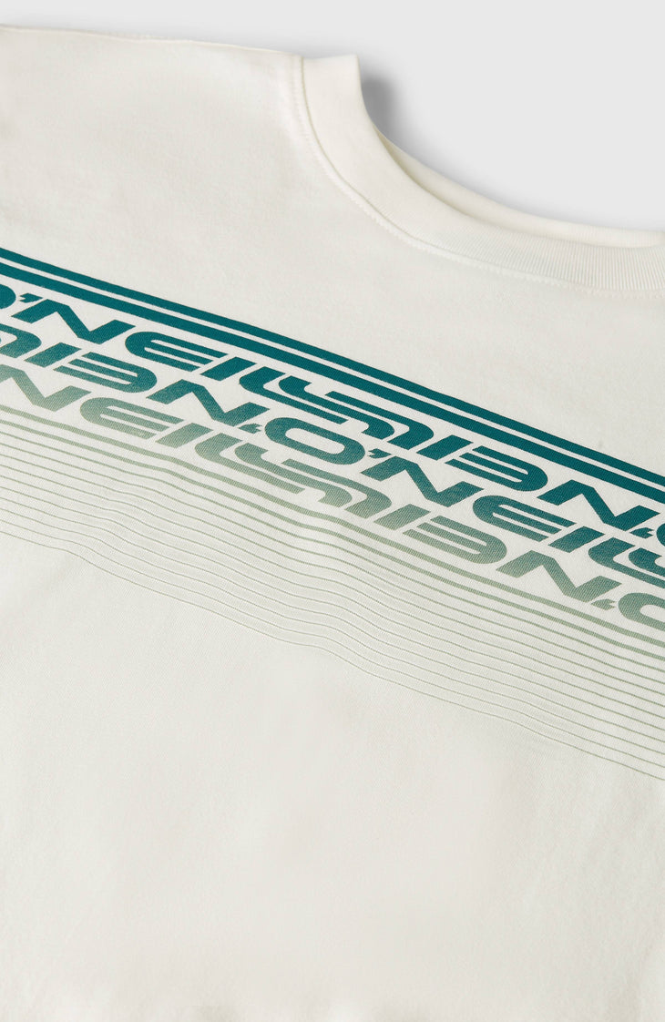 T-shirt O'Neill Logo Stripe | Snow White