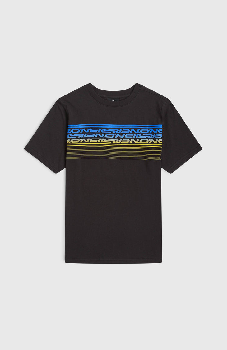 T-shirt O'Neill Logo Stripe | Black Out