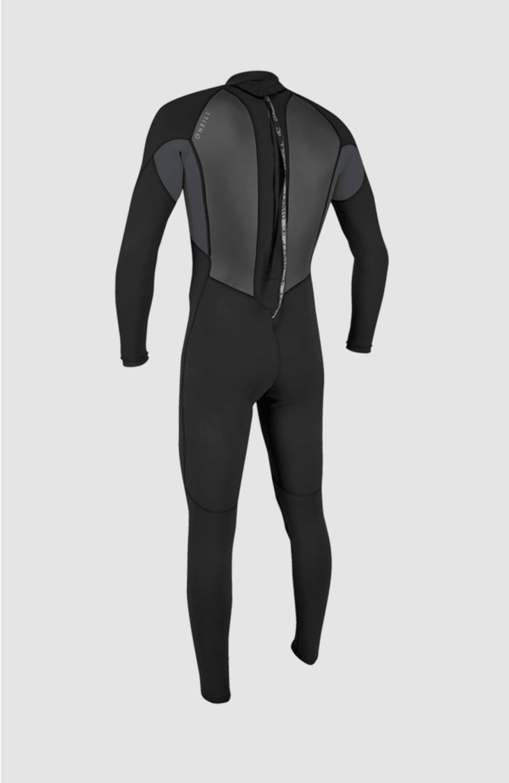 Reactor-2 3/2mm Back Zip Full Wetsuit | BLK/GRAPH