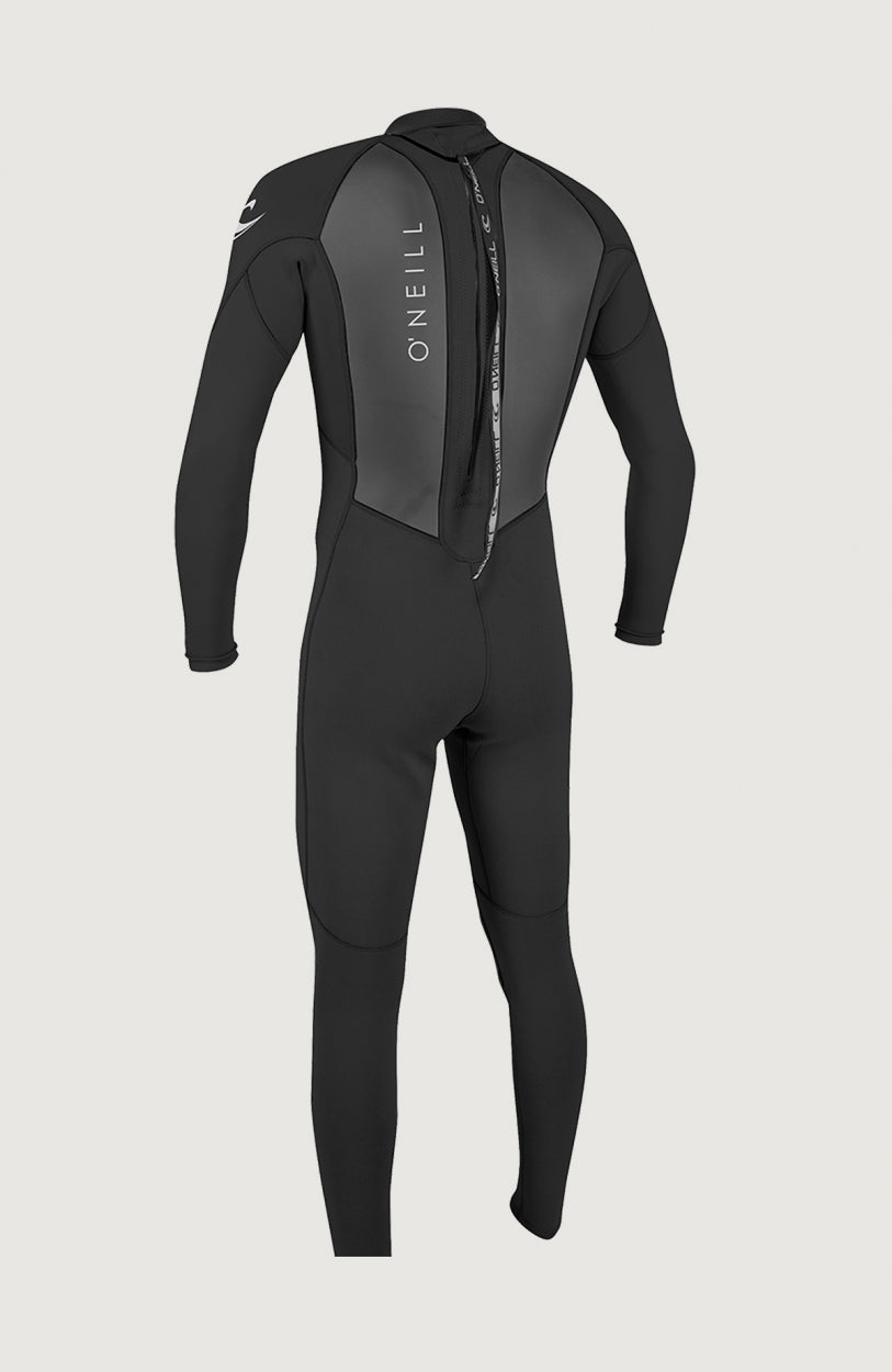 Reactor-2 3/2mm Back Zip Full Wetsuit | BLACK/BLACK