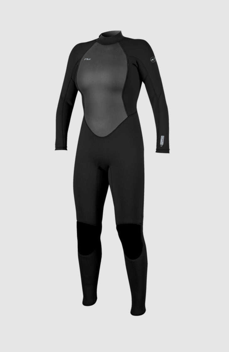 Reactor-2 3/2 Back Zip Full Wetsuit | BLACK/BLACK